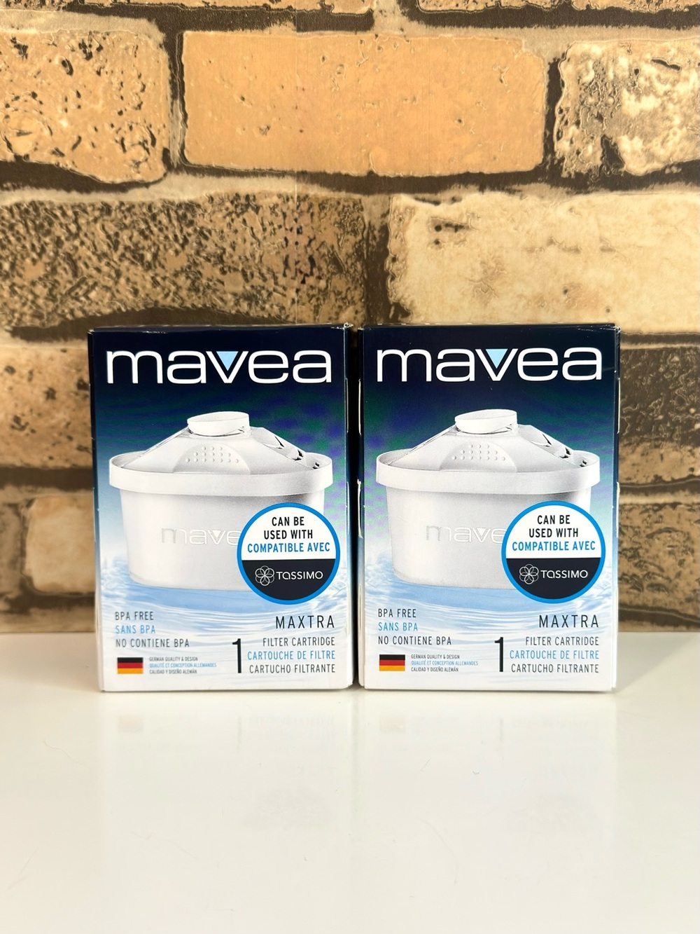Mavea Maxtra Water Filter - White (Compatible with Tassimo)